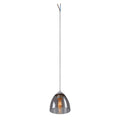 PARA CONE GL GU10, luminária suspensa branca/transparente