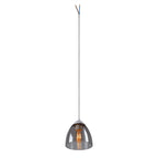 PARA CONE GL GU10, luminária suspensa branca/transparente