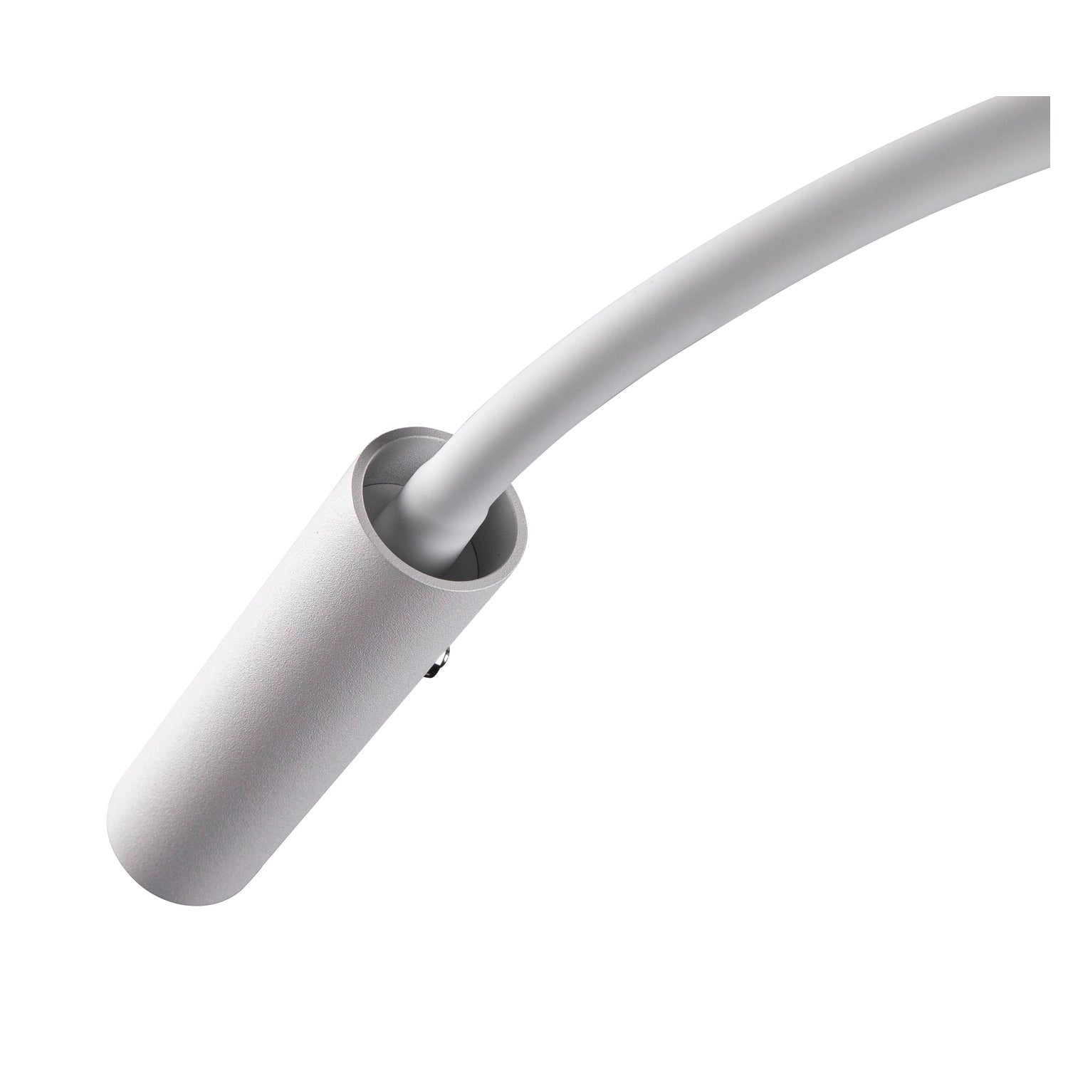 KARPO GOOSE, luminária saliente para a parede, branca 5,8 W 3000 K 40°