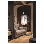 NUMINOS® XL PD, DALI, Candeeiro pendente, comprimento do pendente 250 cm, 3000 K, 27 Watt, 36°, DALI, branco mate / preto mate