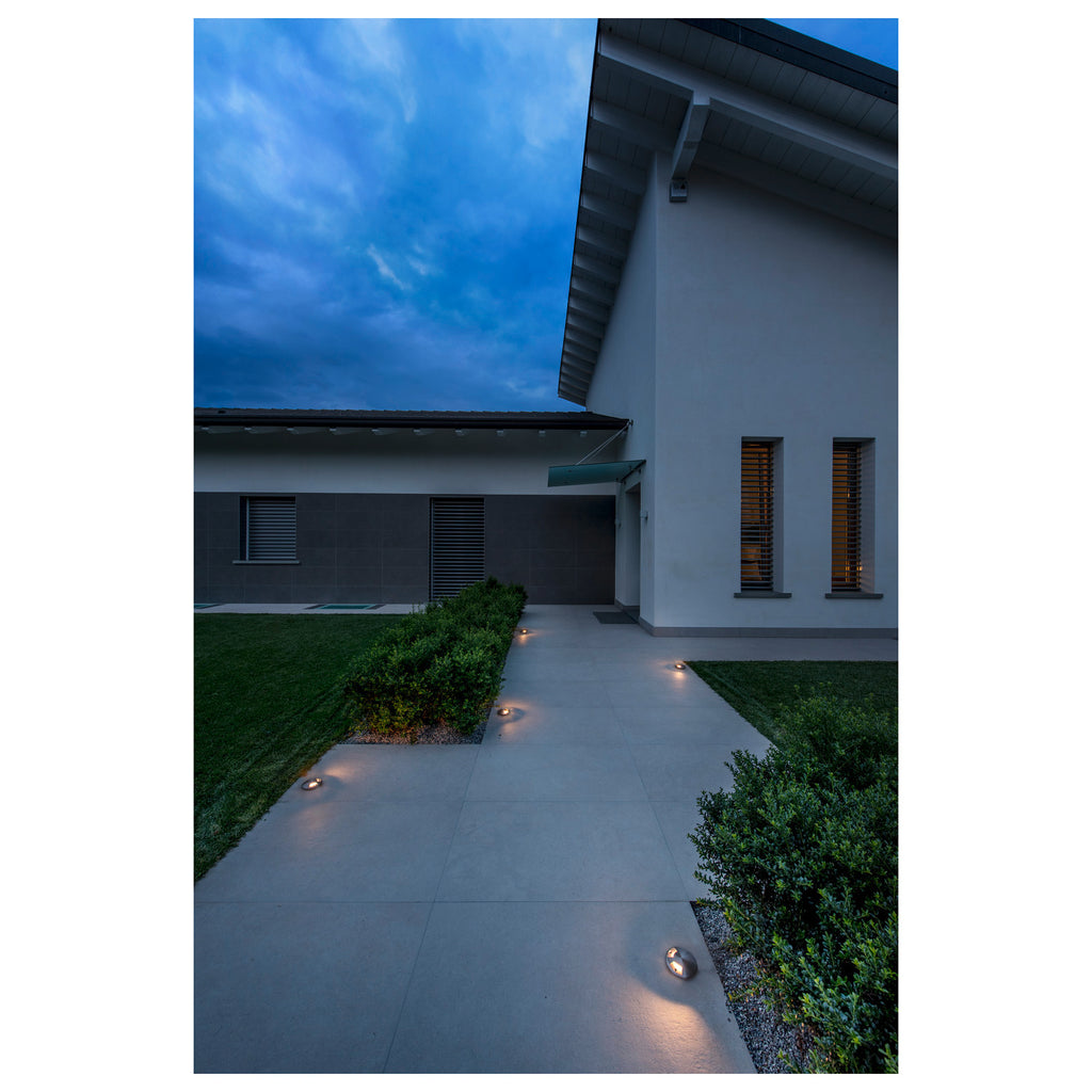 LED PLOT - SMALL PLOT, cobertura com 2 SLOTS, aço inoxidável