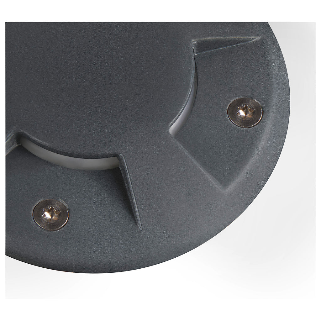 LED PLOT - SMALL PLOT, cobertura com 4 SLOTS, antracite