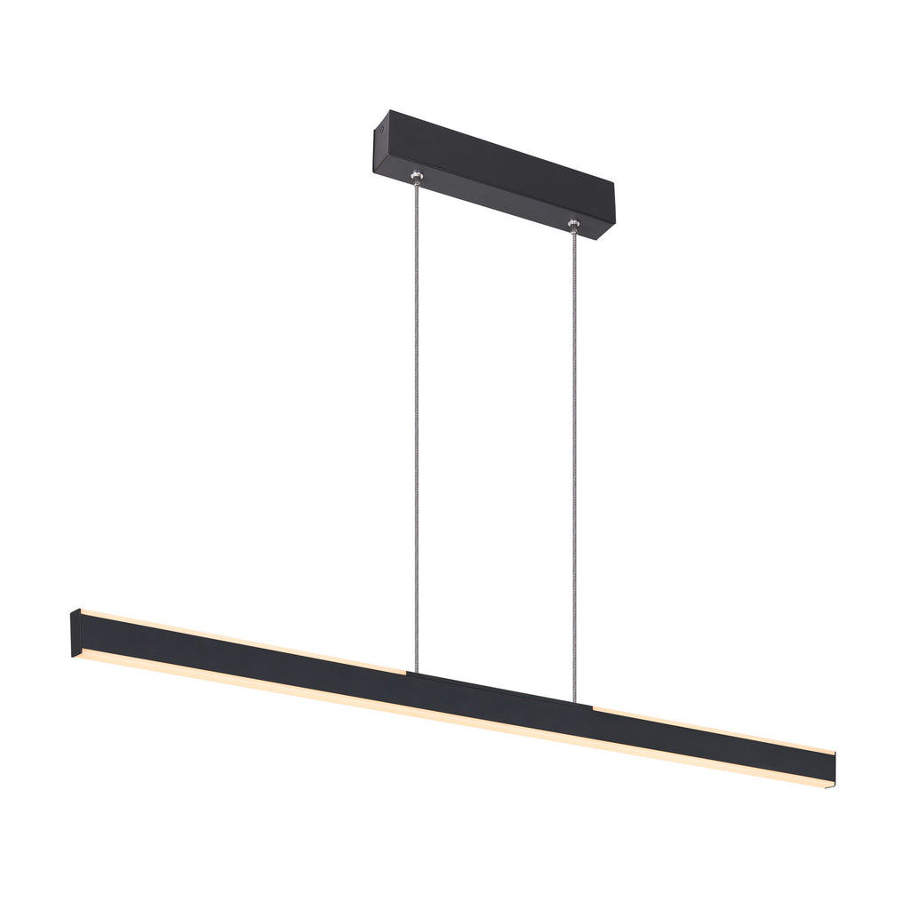 ONE LINEAR 100 PHASE up/down, luminária suspensa, preta 24 W 2700/3000 K