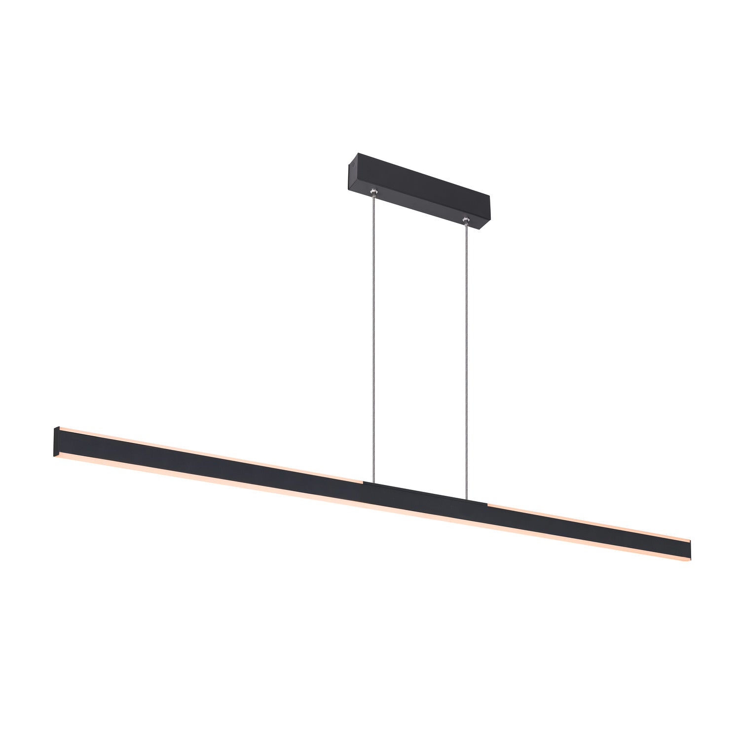 ONE LINEAR 140 PHASE up/down, luminária suspensa, preta 35 W 2700/3000 K