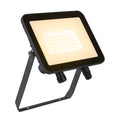 FLOODI L, luminária saliente para parede e teto, antracite/transparente 48 W 3000 K 100°
