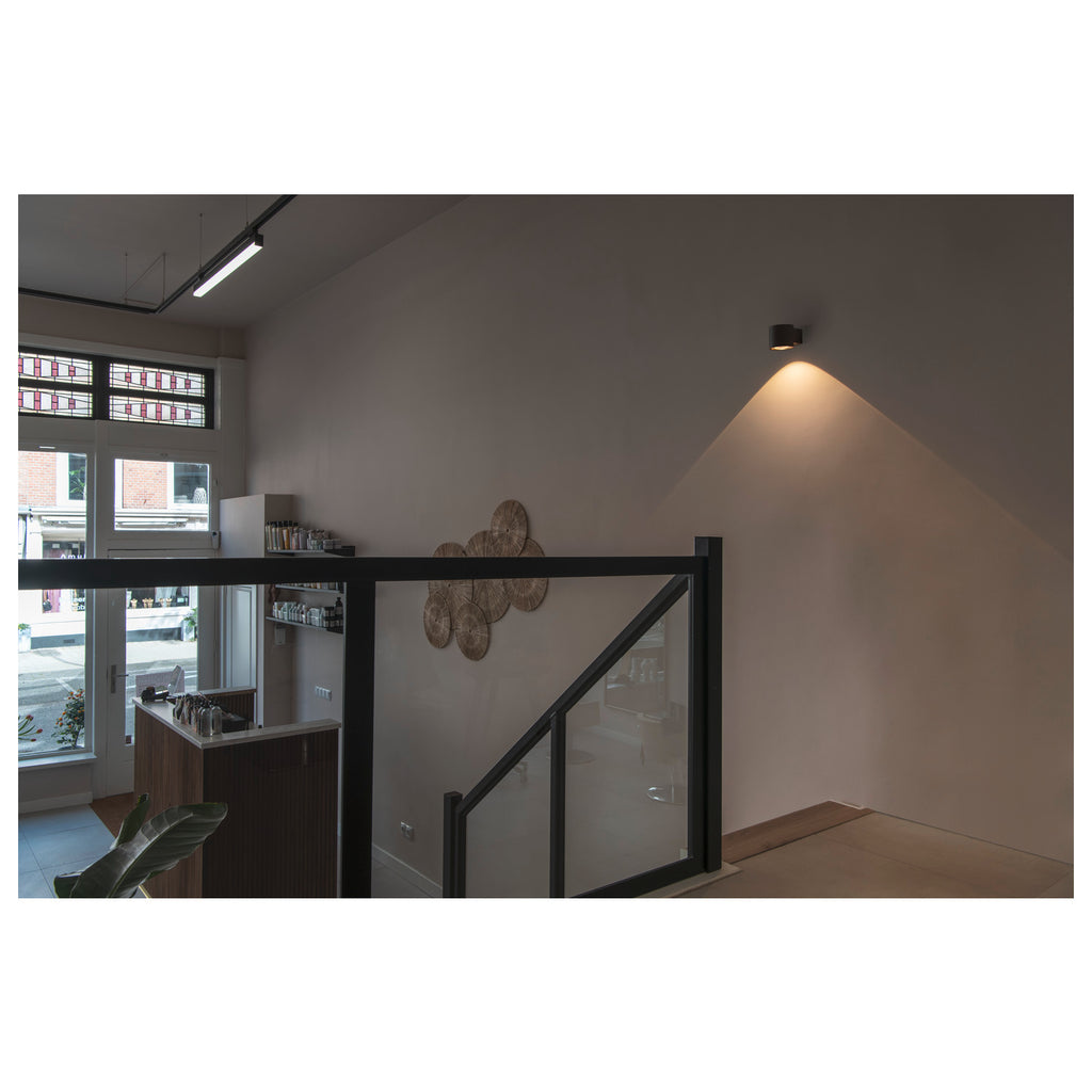 OCULUS WL PHASE, Luminária saliente para a parede, preta, 8,5 W 570 lm 2000-3000 K IRC90 100° Regulável