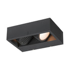 ESKINA FRAME WL double, Luminária saliente para a parede, antracite 27 W 2200/2400 lm 3000/4000 K IRC80 95°
