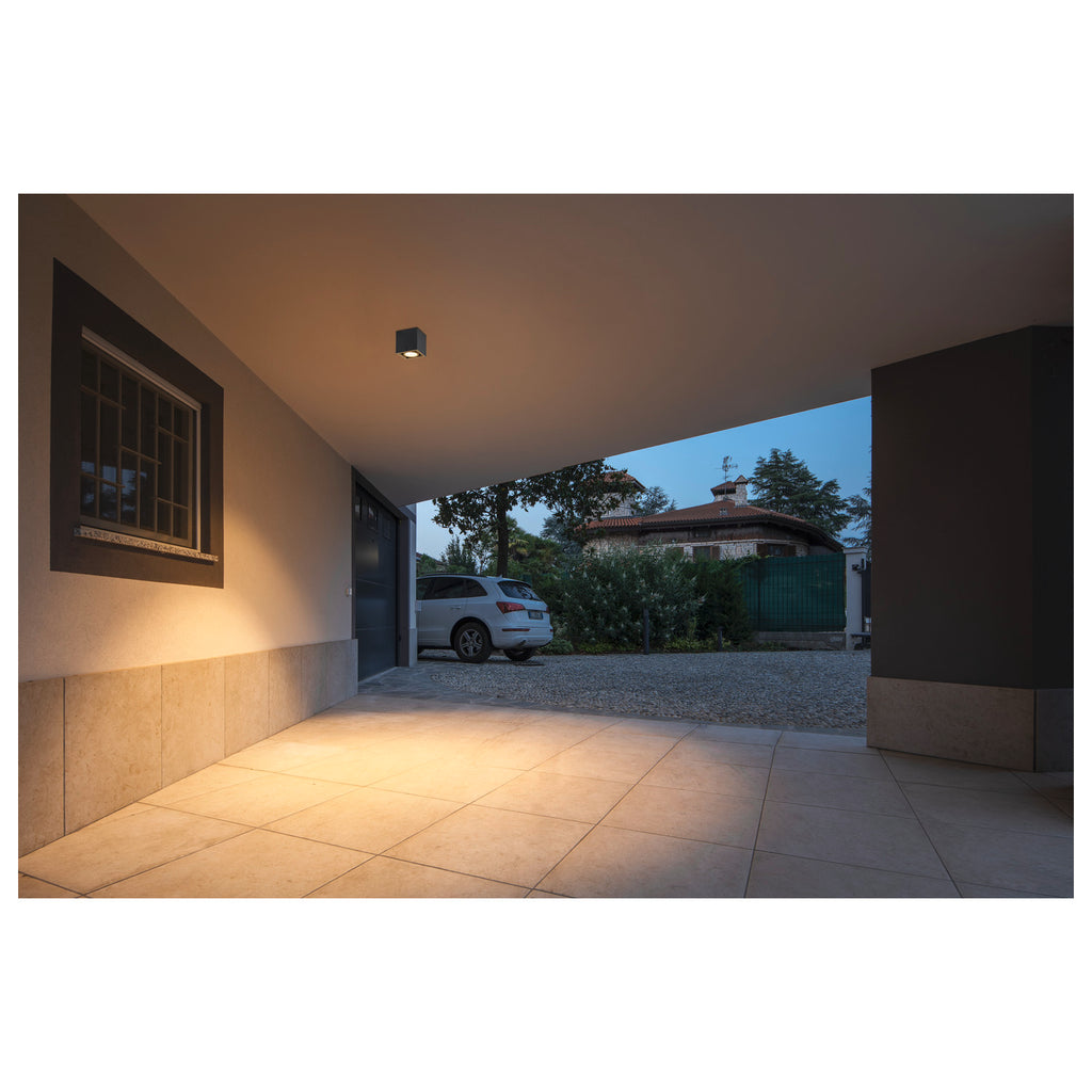 ESKINA FRAME CL single, Luminária saliente para teto, antracite 15 W 1100/1200 lm 3000/4000 K IRC80 95°