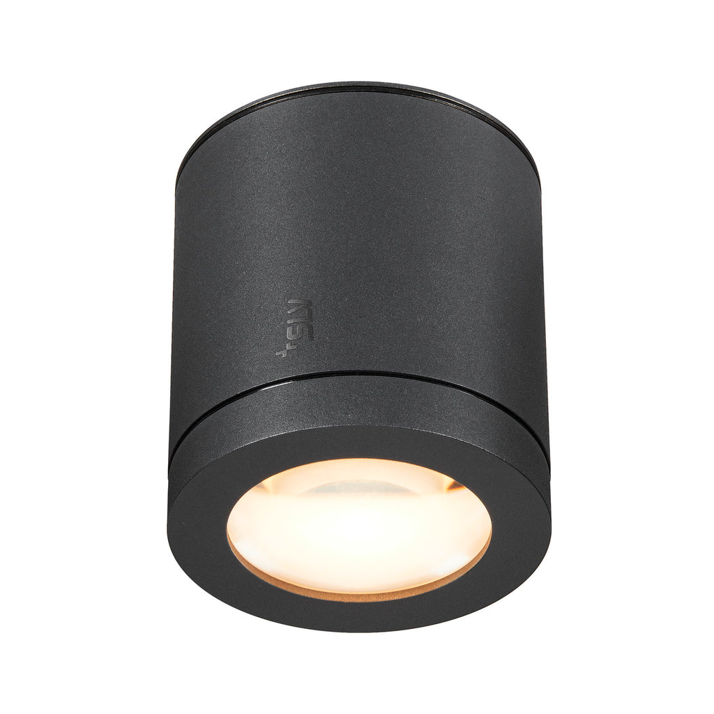 ENOLA OCULUS CL, Luminária saliente para teto, antracite, 11 W 1000/1100 lm 3000/4000 K IRC90 100°