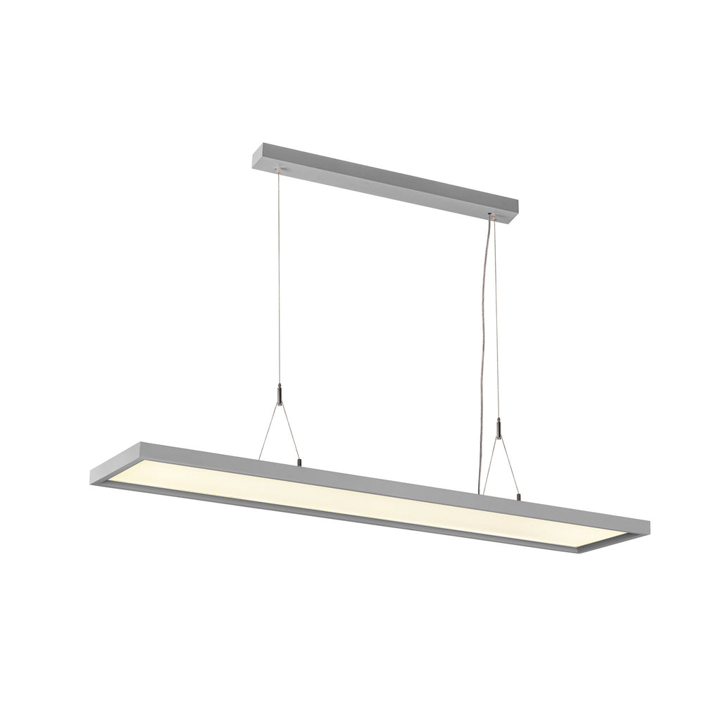 WORKLIGHT PD, Luminária suspensa, prateada, 57 W 5000 lm 4000 K IRC80 80° DALI