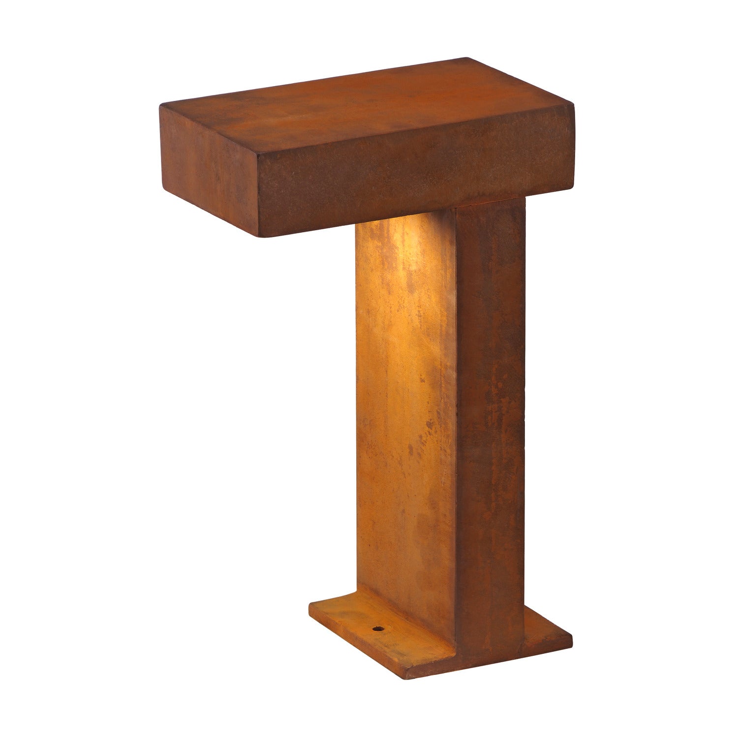 RUSTY® PATHLIGHT 40, luminária de pé LED Outdoor, cor de ferrugem, IP55, 3000 K