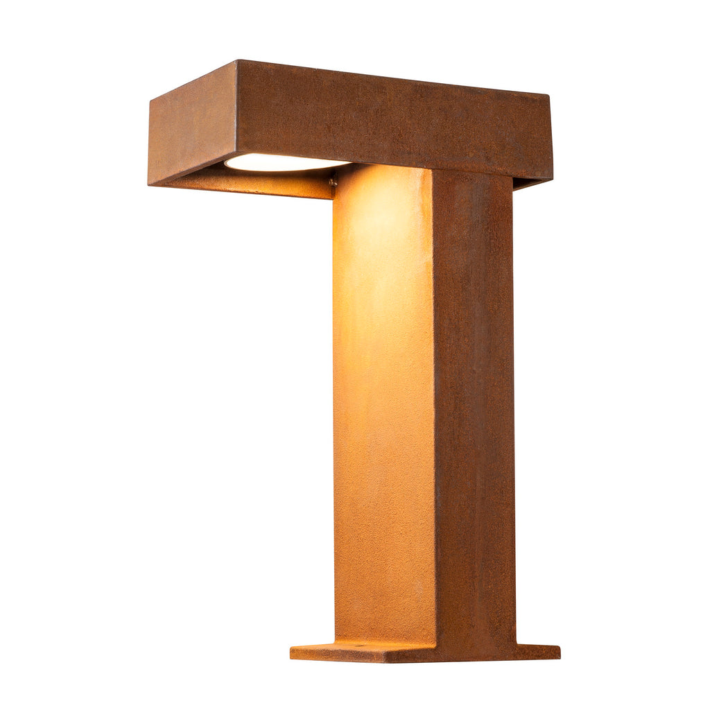 RUSTY® PATHLIGHT 40, luminária de pé LED Outdoor, cor de ferrugem, IP55, 3000 K