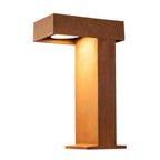 RUSTY® PATHLIGHT 40, luminária de pé LED Outdoor, cor de ferrugem, IP55, 3000 K