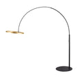 ONE BOW FL, Luminária de pé, preta/bronze, 20 W 1200/1200 lm 2700/3000 K IRC90 140°