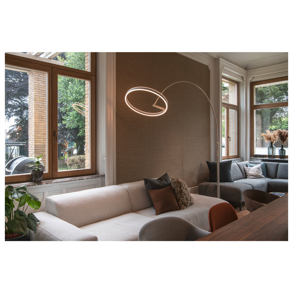 ONE BOW FL, Luminária de pé, branca, 20 W 1200/1200 lm 2700/3000 K IRC90 140°