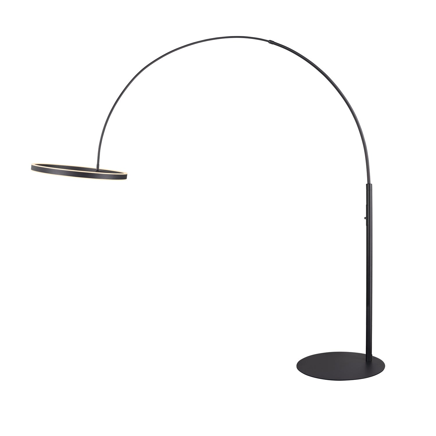 ONE BOW FL, Luminária de pé, preta, 20 W 1200/1200 lm 2700/3000 K IRC90 140°