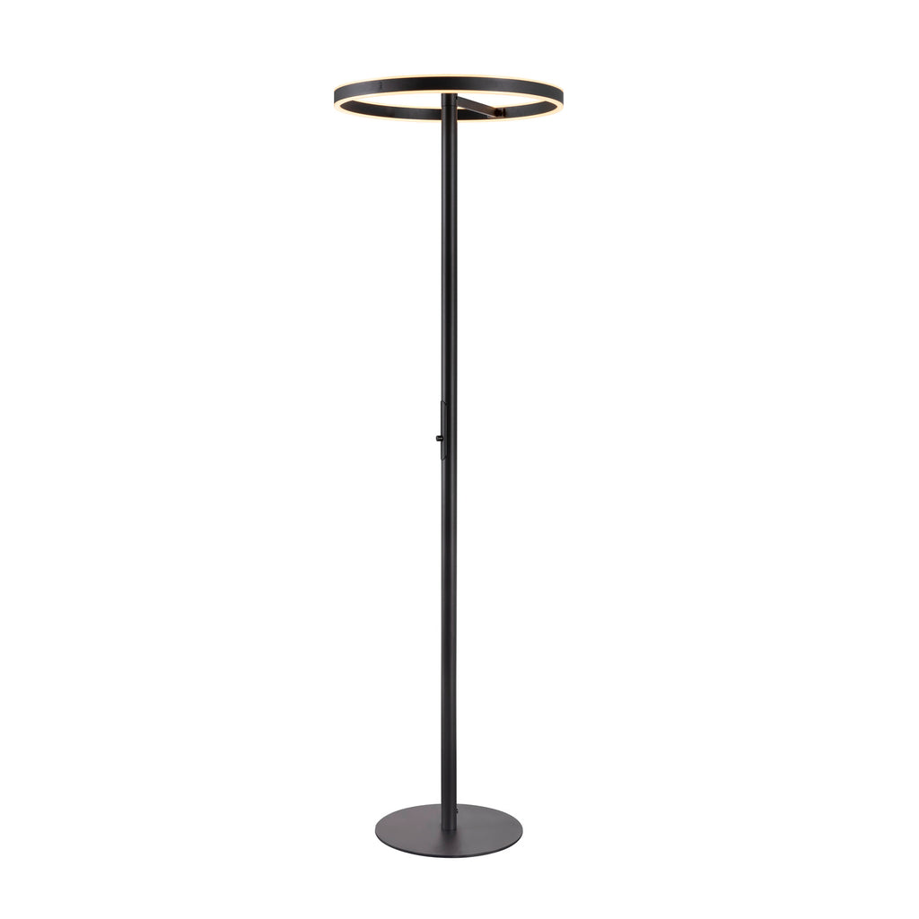 ONE STRAIGHT FL, Luminária de pé, preta, 20 W 1200/1200 lm 2700/3000 K IRC90 140°