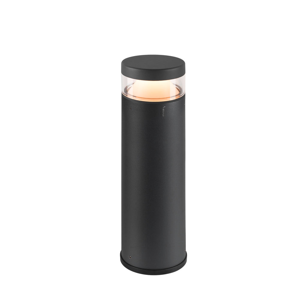M-POL S Polehead 360°, sem reflexos, cabeça da luminária, antracite, 10 W, 750 lm, 2700 K, CRI 80, DALI