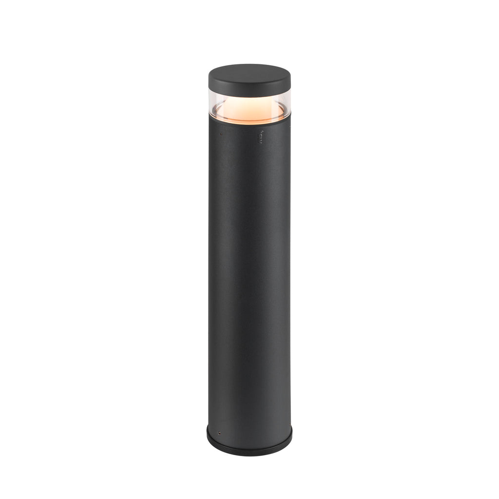 M-POL S Polehead 360°, sem reflexos, cabeça da luminária, antracite, 10 W, 750 lm, 2700 K, CRI 80, DALI