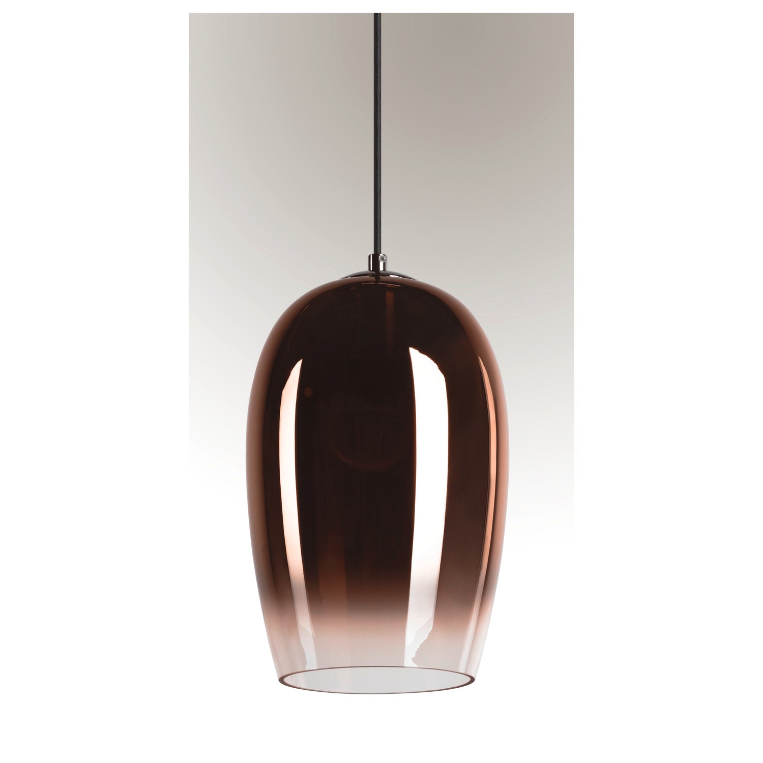 PANTILO OVAL PD, E27 Luminária suspensa, cobre, 15 W