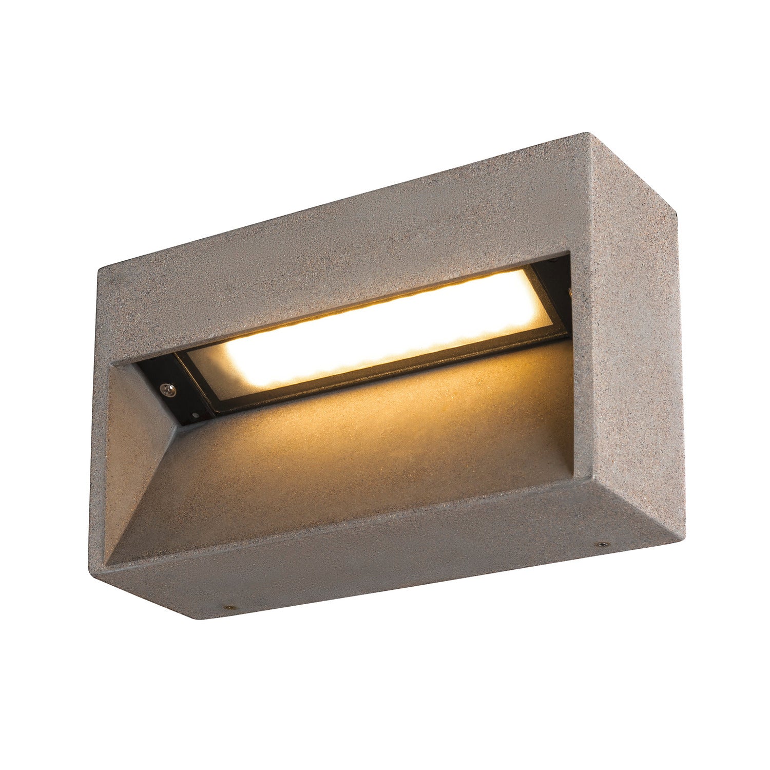 CONCRETO L, WL Luminária saliente para a parede cinzento, 12 W, 570 lm 3000 K