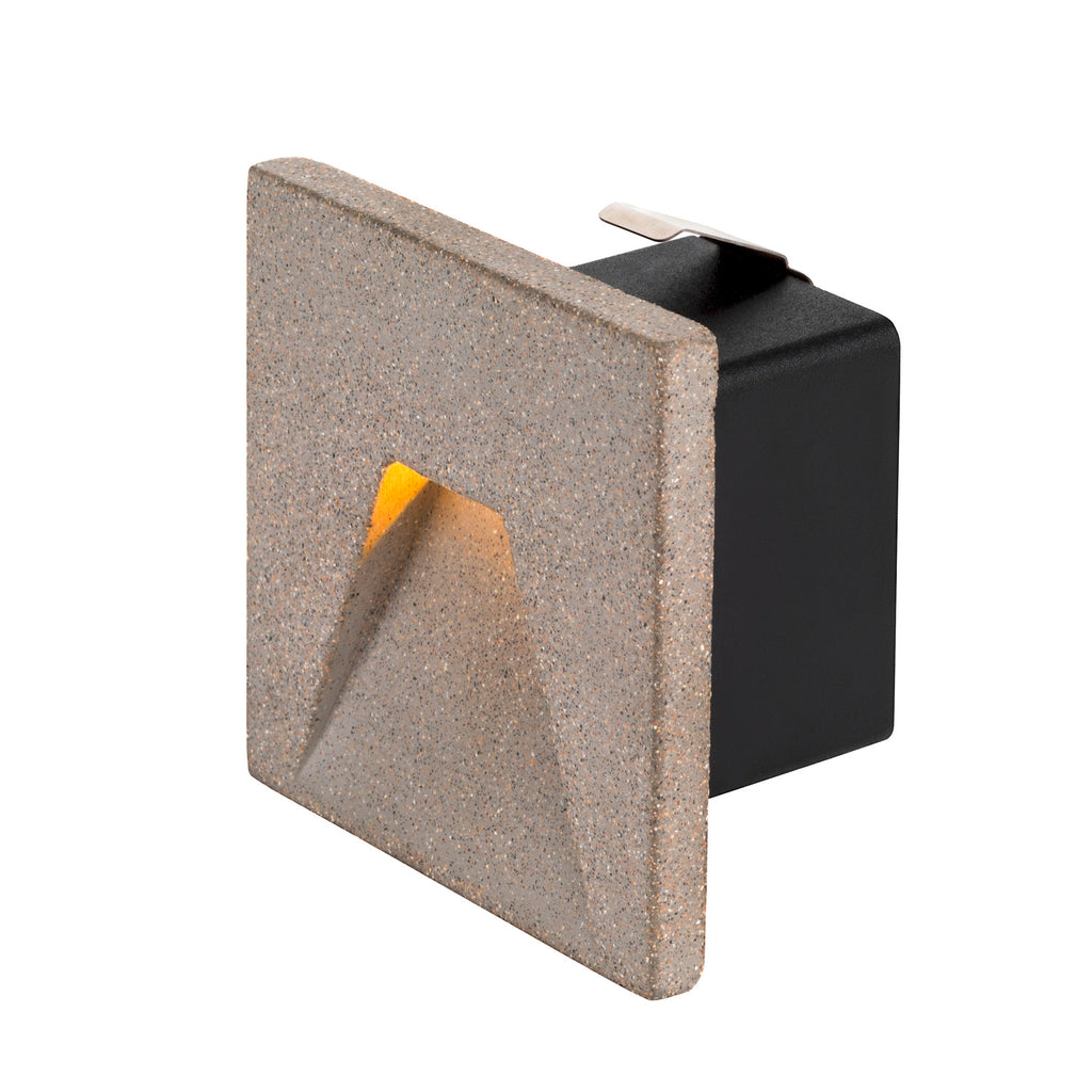 CONCRETO EL, luminária para encastrar na parede cinzento, 3,2 W, 45 lm, 3000 K