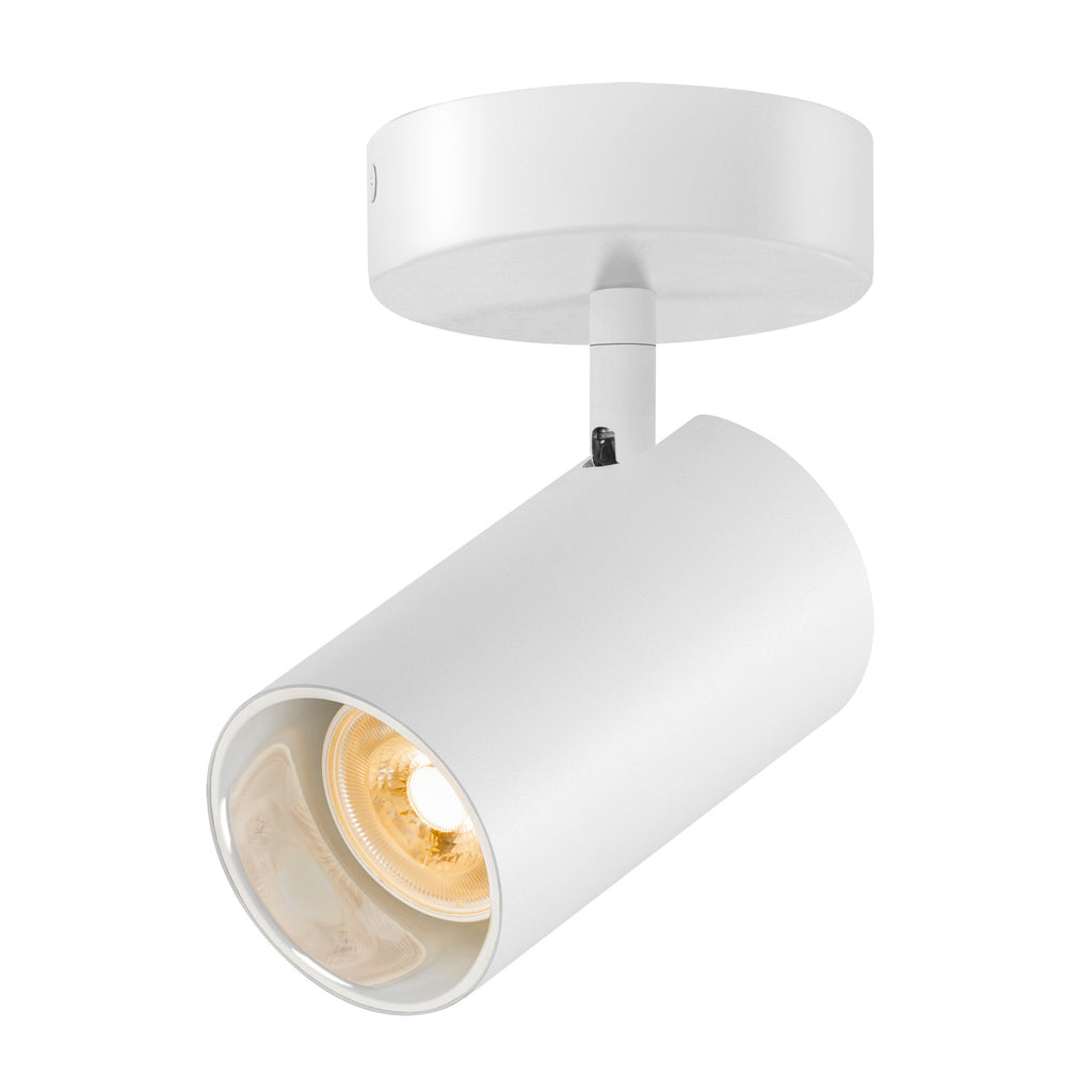 ASTO TUBE, Spot, cilíndrica, máx. 1x10 W, branco