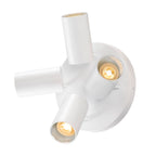 ASTO TUBE, luminária saliente para teto, cilíndrica, máx. 4x 10 W, branco