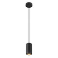 ASTO TUBE, luminária suspensa, GU10, comprimento da suspensão 250 cm, máx. 10 W, preto