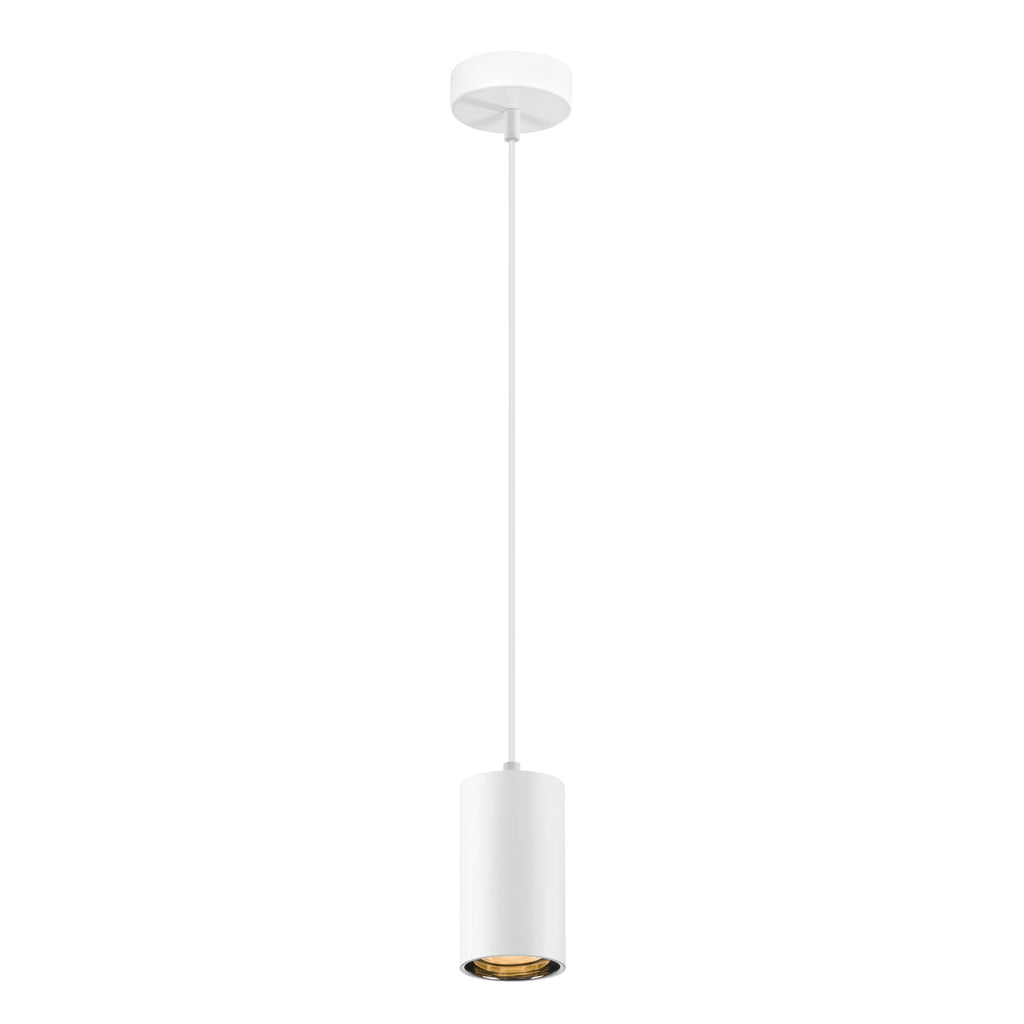 ASTO TUBE, luminária suspensa, GU10, comprimento da suspensão 250 cm, máx. 10 W, branco