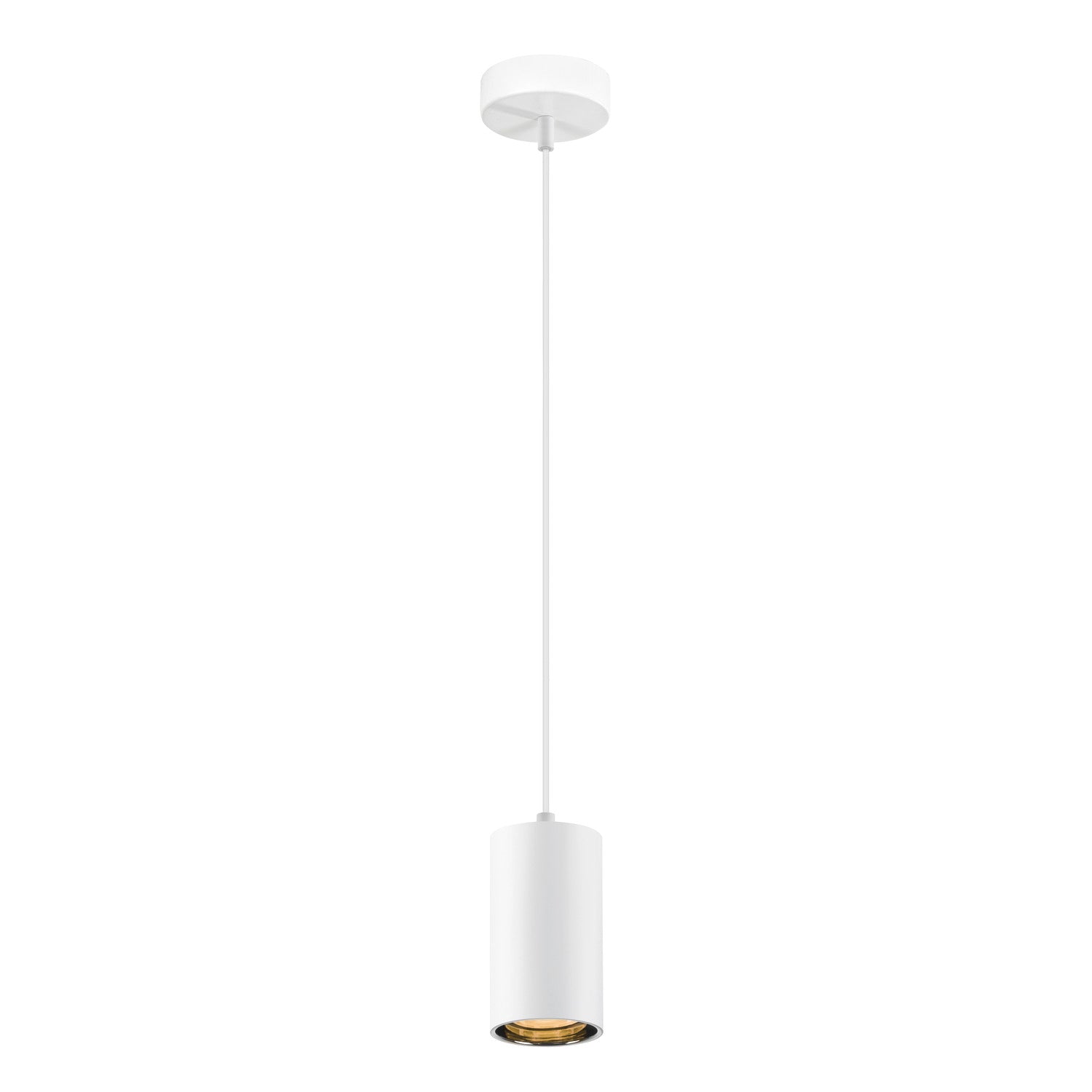 ASTO TUBE, luminária suspensa, GU10, comprimento da suspensão 250 cm, máx. 10 W, branco