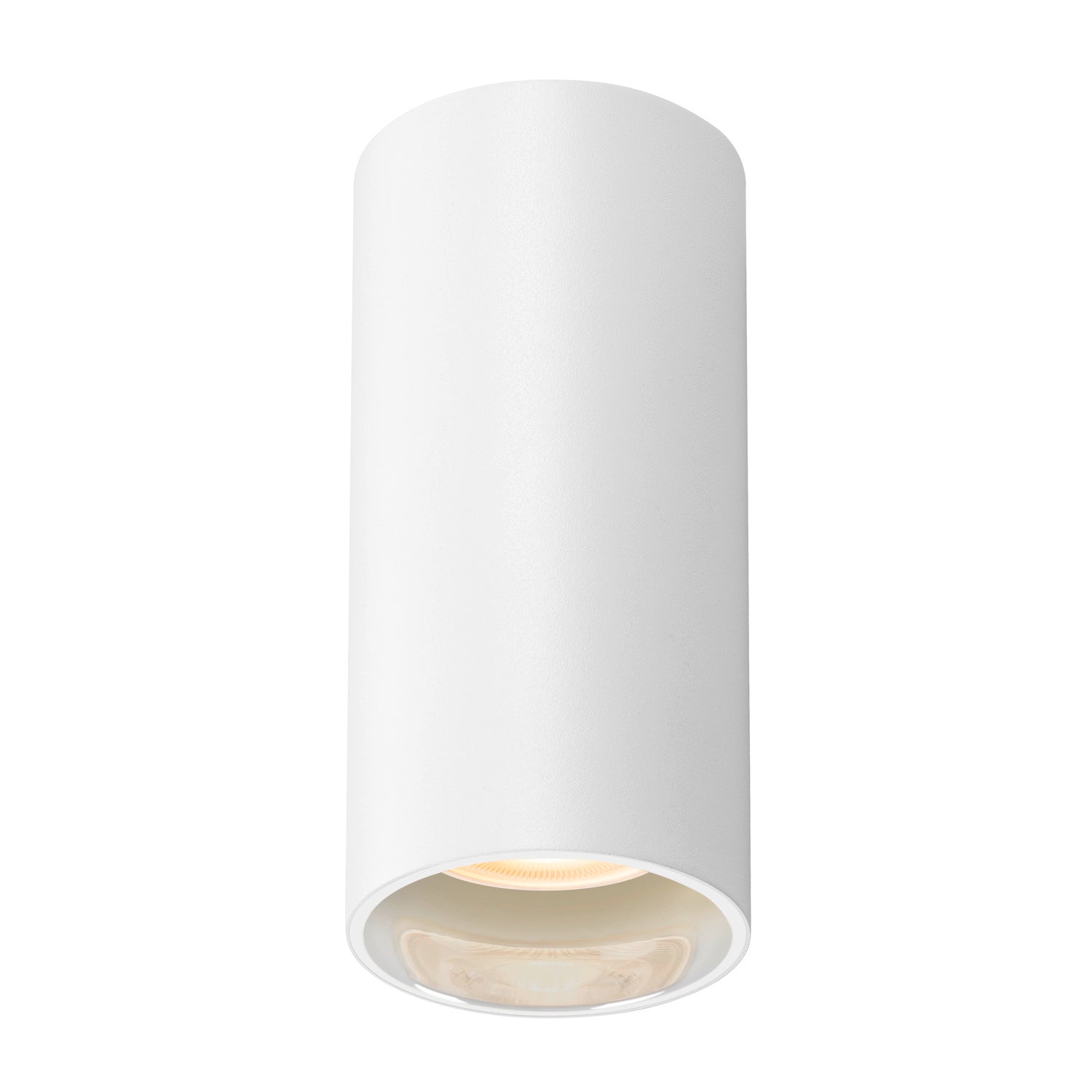 ASTO TUBE, luminária saliente para teto, cilíndrica, máx. 1x 10 W, branco