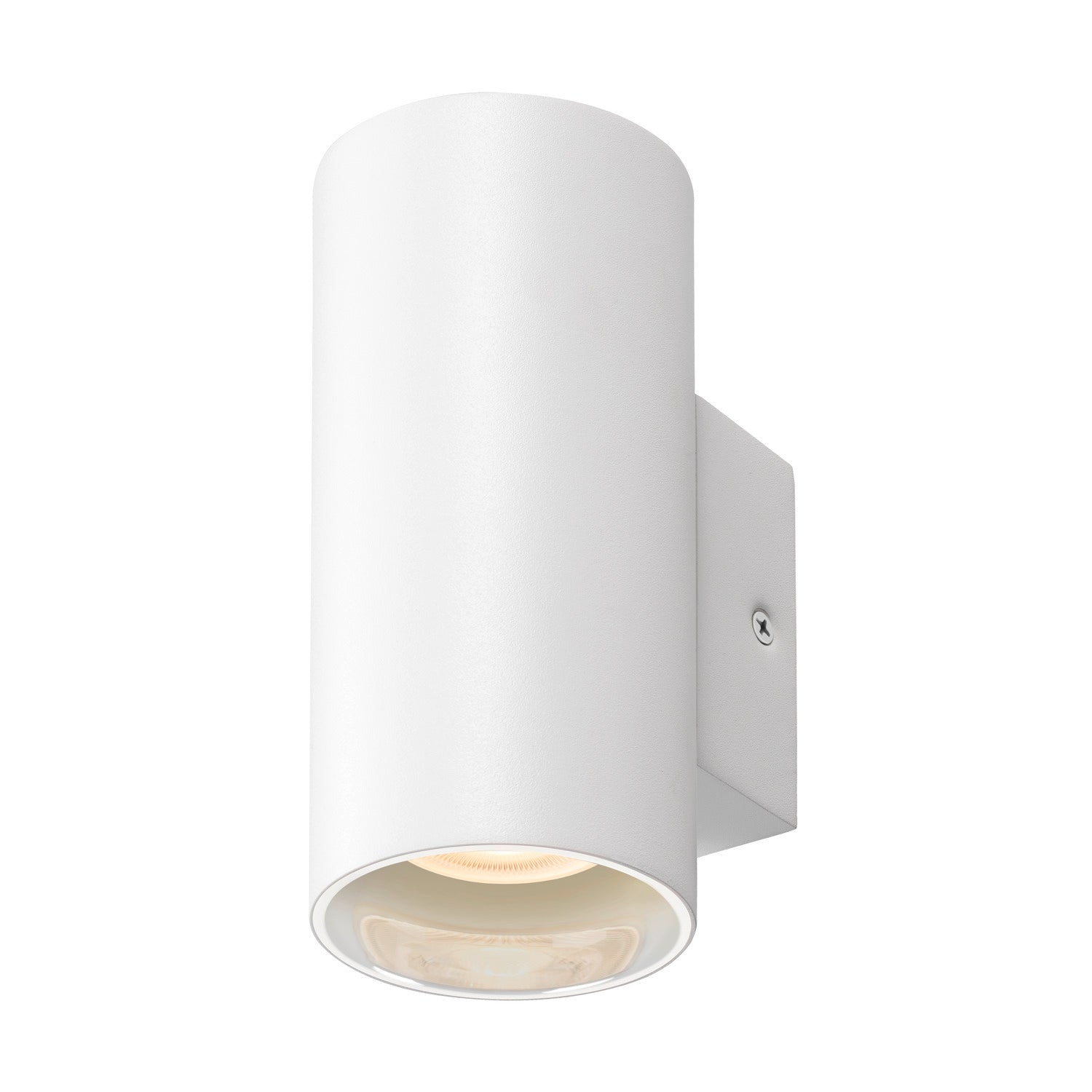 ASTO TUBE, luminária saliente para a parede, cilíndrica, máx. 1x10 W, branco