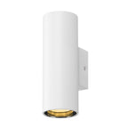 ASTO TUBE, luminária saliente para a parede, cilíndrica, máx. 2x10 W, branco