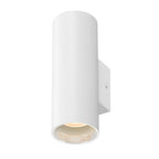 ASTO TUBE, luminária saliente para a parede, cilíndrica, máx. 2x10 W, branco