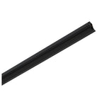 48V SYSTEM - Calha eletrificada de montagem encastrada de 2 m, 48 V TRACK, preto, DALI