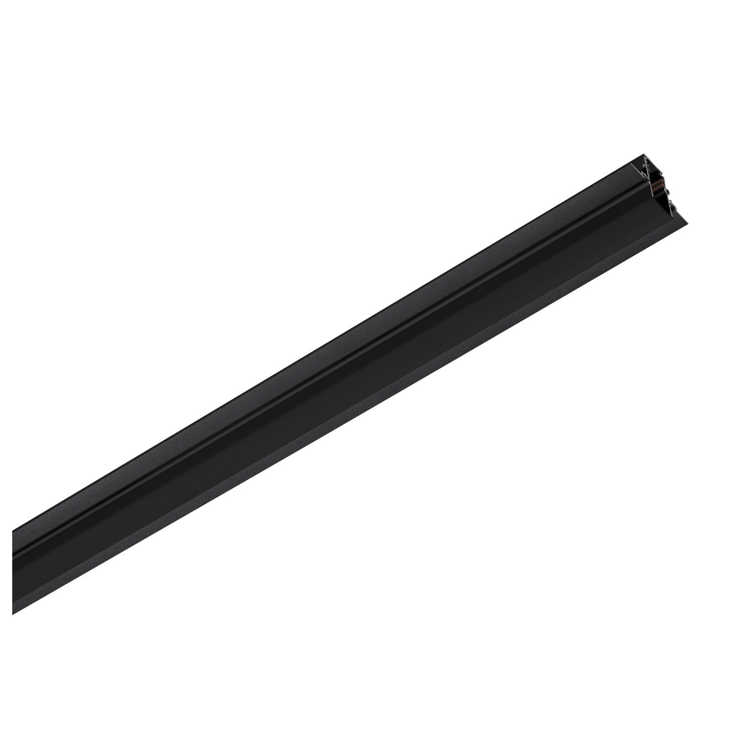 48V SYSTEM - Calha eletrificada de montagem encastrada de 4 m, 48 V TRACK, preto, DALI