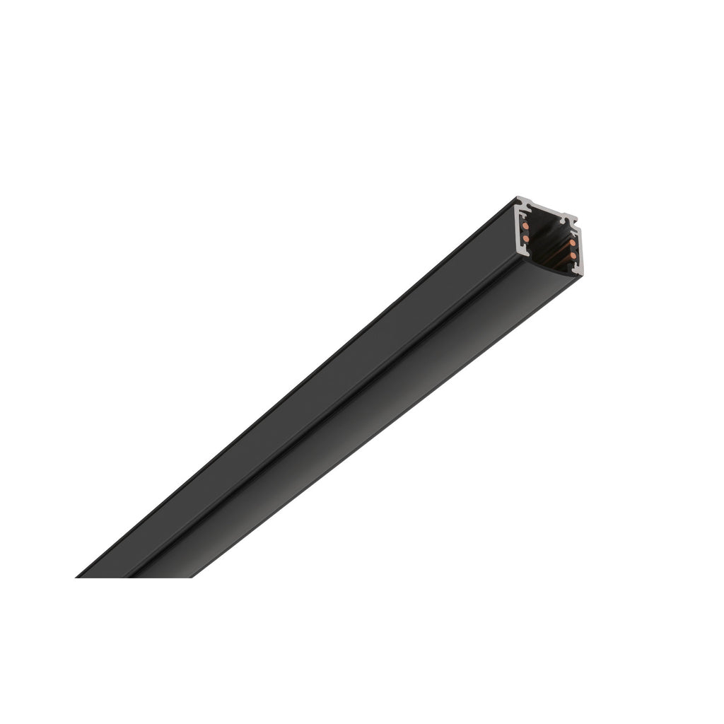 48V SYSTEM - Calha eletrificada saliente de 1 m, 48 V TRACK, preto, DALI