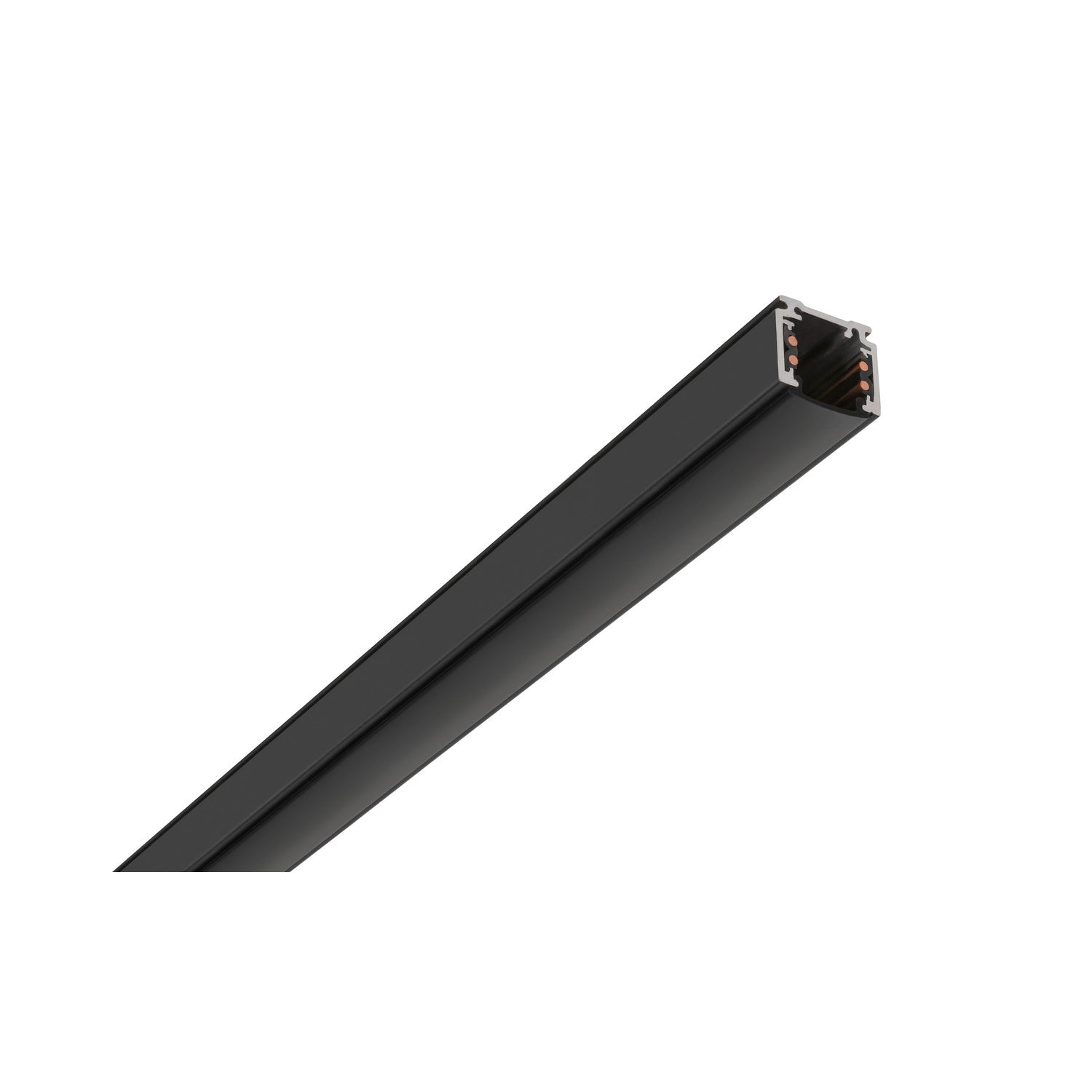 48V SYSTEM - Calha eletrificada saliente de 1 m, 48 V TRACK, preto, DALI