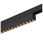 48V SYSTEM - IN-LINE 22 48 V TRACK, Darklight Reflector, DALI, Spot, preto/preto, 7,3 W, 610 lm, 3000 K, CRI 90, 35°