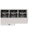 48V SYSTEM - IN-LINE 44 48 V TRACK, Darklight Reflector, DALI, Spot, branco/branco, 14 W, 1180 lm, 2700 K, CRI 90, 35°