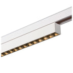 48V SYSTEM - IN-LINE 44 48 V TRACK, Darklight Reflector, DALI, Spot, branco/branco, 14 W, 1230 lm, 3000 K, CRI 90, 35°