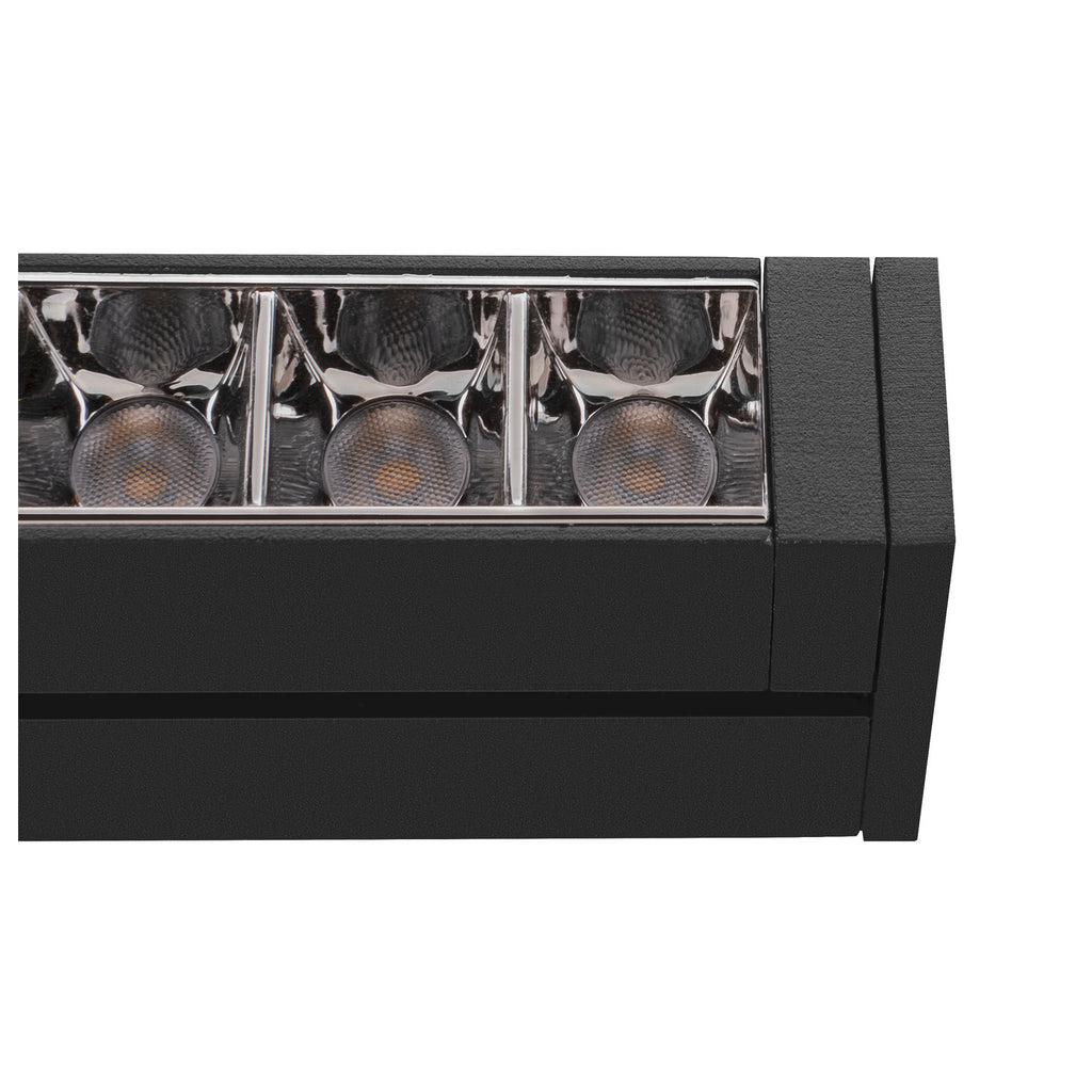 48V SYSTEM - IN-LINE 46 48 V TRACK, Move DALI, Darklight Reflector, Spot, preto/preto, 14 W, 1230 lm, 3000 K, CRI 90, 35°