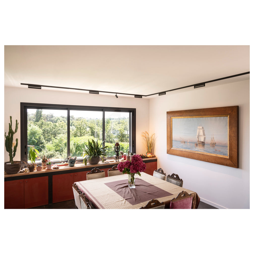 48V SYSTEM - NUMINOS® XS 48V TRACK, DALI, Spot, preto/preto, 8,7 W, 700 lm, 3000 K, CRI 90, 20°
