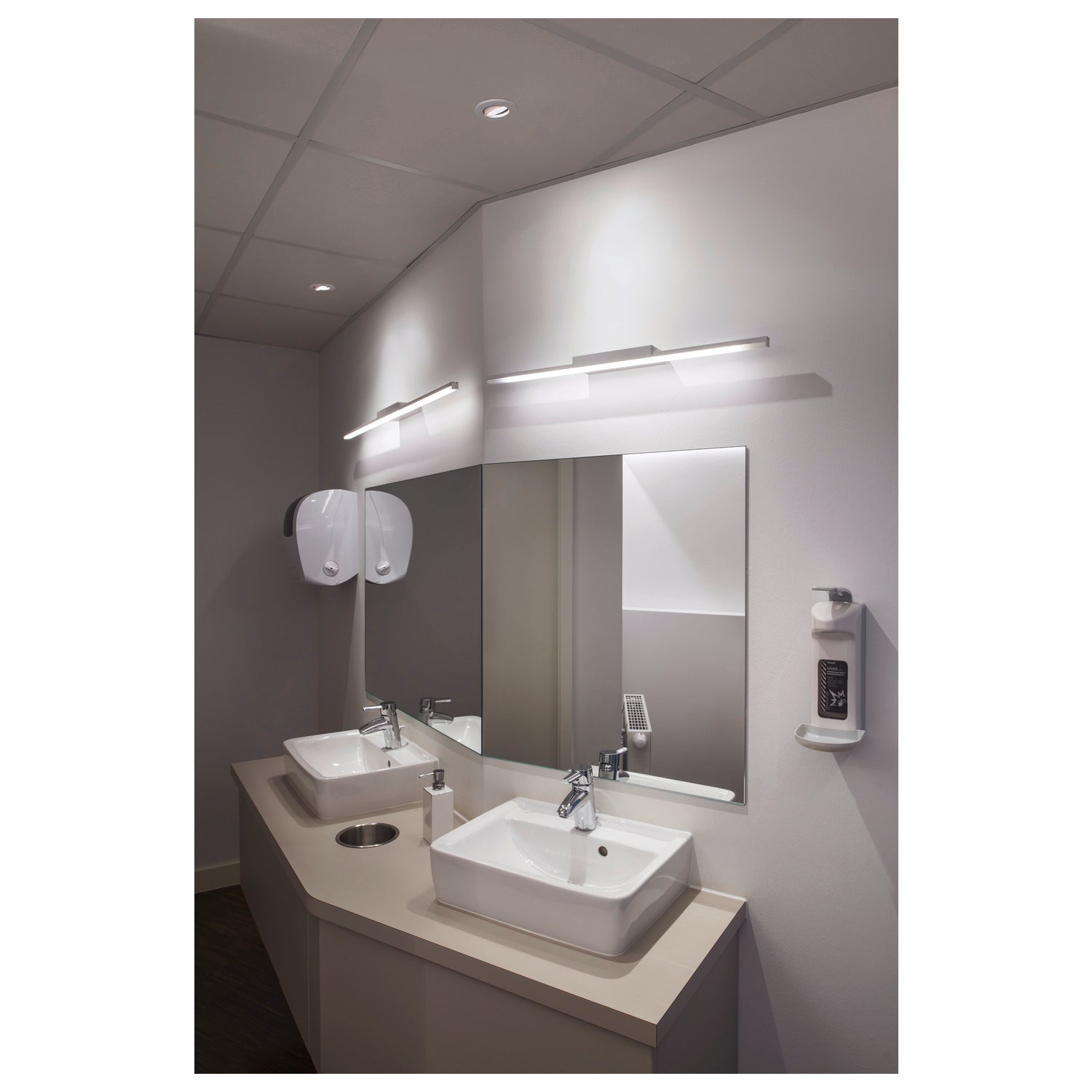 UNIVERSAL DOWNLIGHT Tampa, para Downlight IP20, articulada, redonda, branca