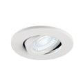UNIVERSAL DOWNLIGHT Tampa, para Downlight IP20, articulada, redonda, branca