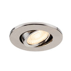 UNIVERSAL DOWNLIGHT Tampa, para Downlight IP20, articulada, redonda, Alumínio