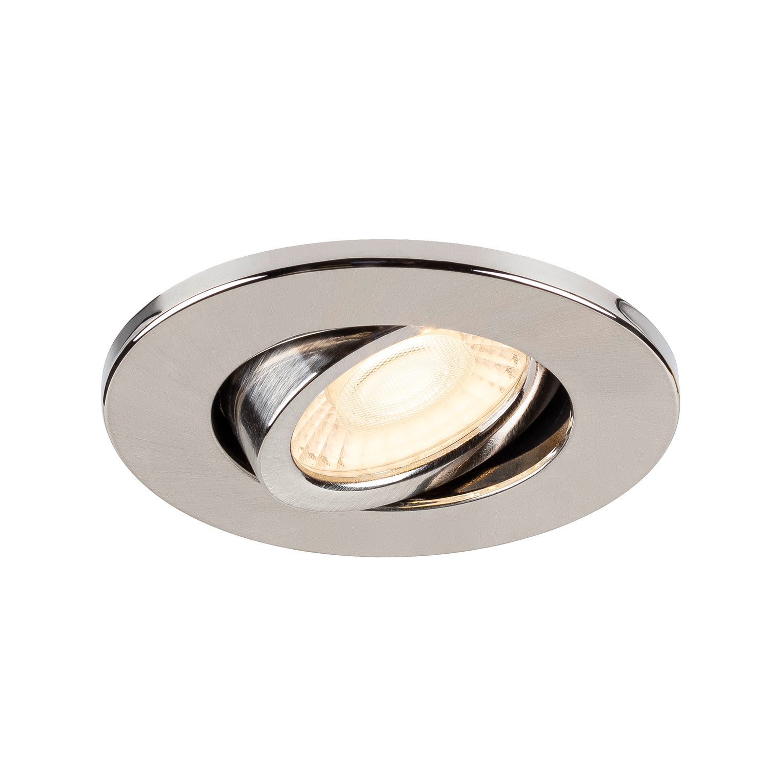 UNIVERSAL DOWNLIGHT Tampa, para Downlight IP20, articulada, redonda, Alumínio