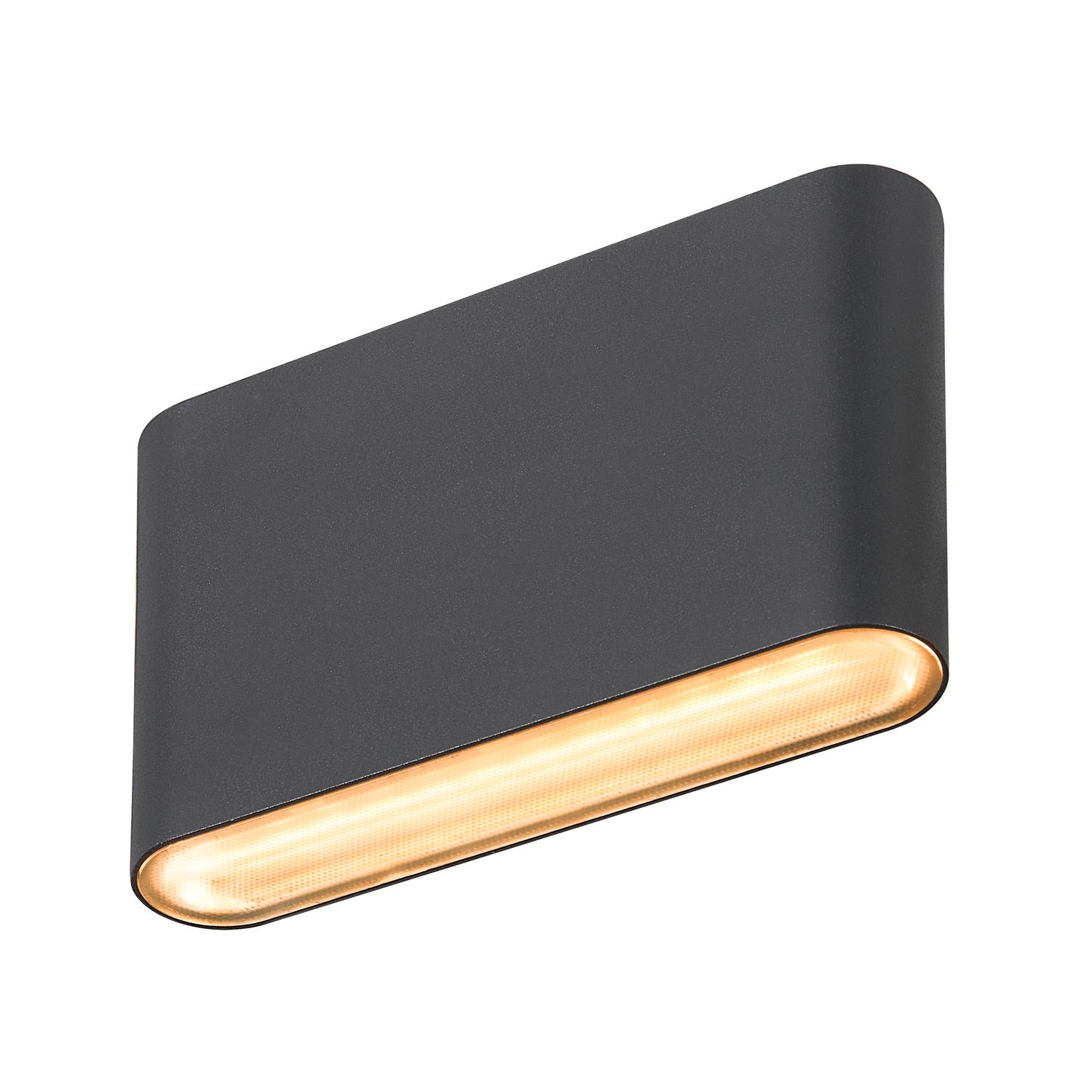 OVAL 14 WL, luminária saliente para a parede 2700/3000 K, 6 W, preto