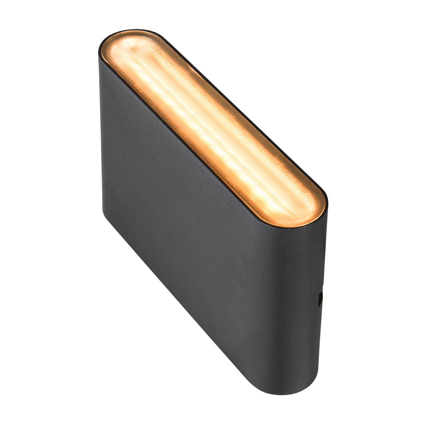 OVAL 14 WL, luminária saliente para a parede 2700/3000 K, 6 W, preto
